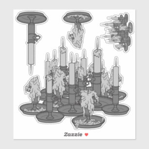 Candles Sticker