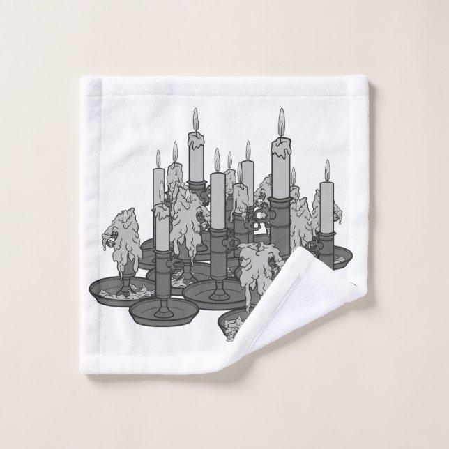 Candles Wash Cloth (Wash Cloth)