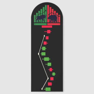 Candlestick Chart Bookmark – Minimalist Trading