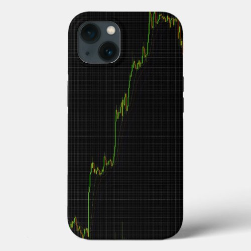 Candlestick chart  iPhone 13 case