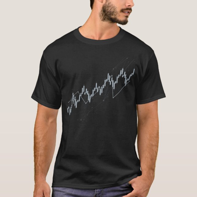 Candlestick chart T-Shirt (Front)