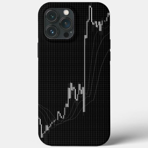 Candlestick charts forex black and white iPhone 13 pro max case