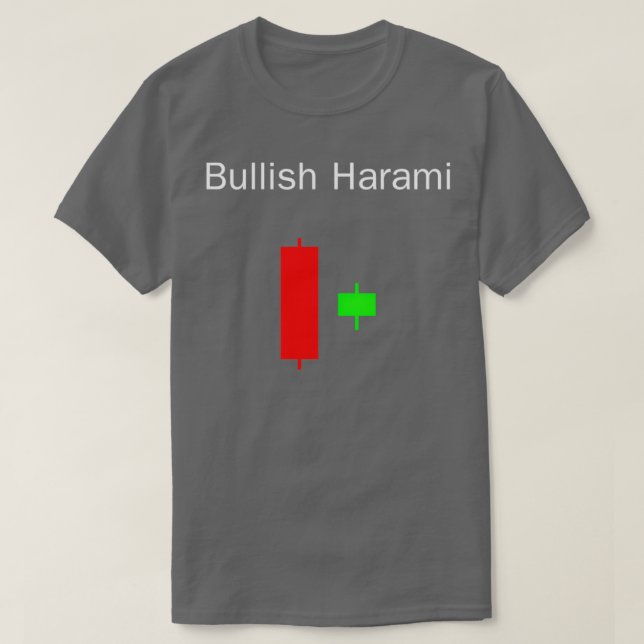 Candlestick Pattern Bullish Harami T-Shirt (Design Front)