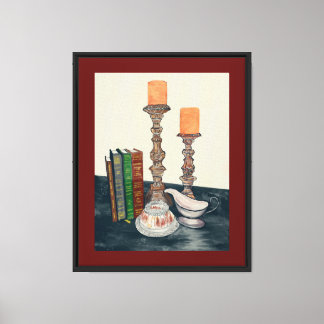 Candlestick Still Life Wall Art