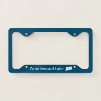 Candlewood Lake License Plate Frame