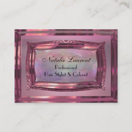 Customizable Candscent Elegant  Pearl Professional Business Business Card