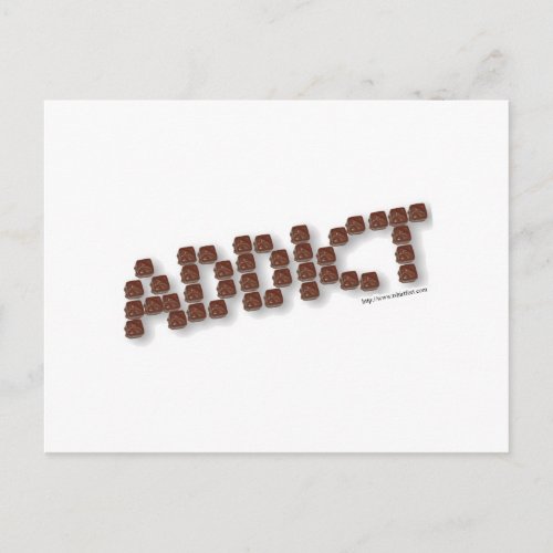 Candy Addict Postcard