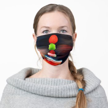 Candy Adult Cloth Face Mask by 16creative at Zazzle