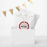 Candy and Kisses Las Vegas Favor Bag<br><div class="desc">Something sweet for your guests with round badge like a poker chip,  Las Vegas style branding.</div>