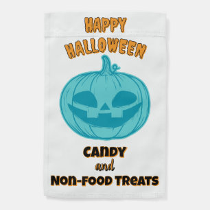 Candy and Non-Food Treats Halloween Garden Flag
