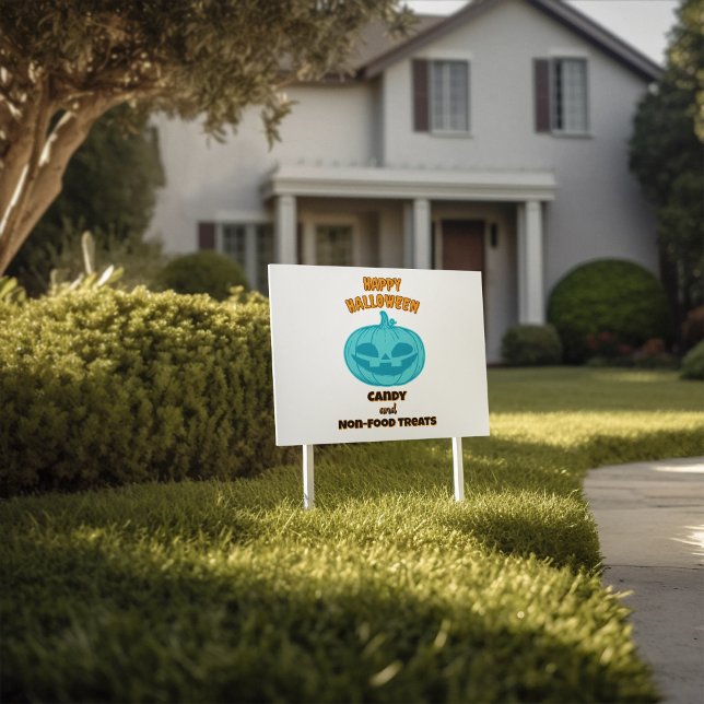 Candy and Non-Food Treats Halloween Yard Sign (Creator Uploaded)