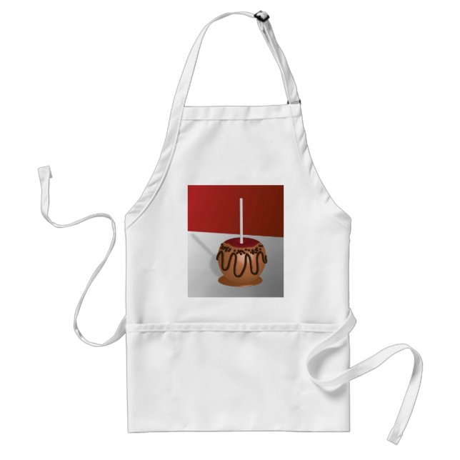 Candy Apple Adult Apron (Front)