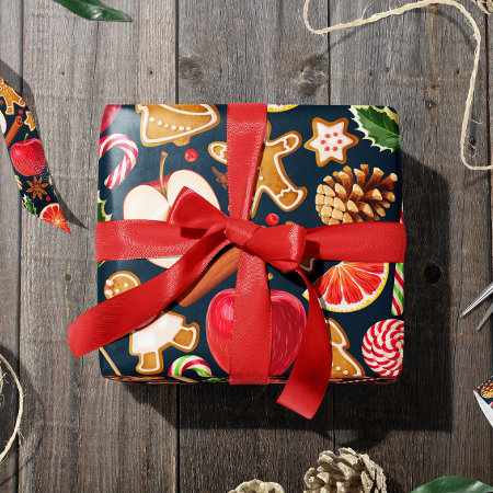 Candy Apple | Christmas Wrapping Paper