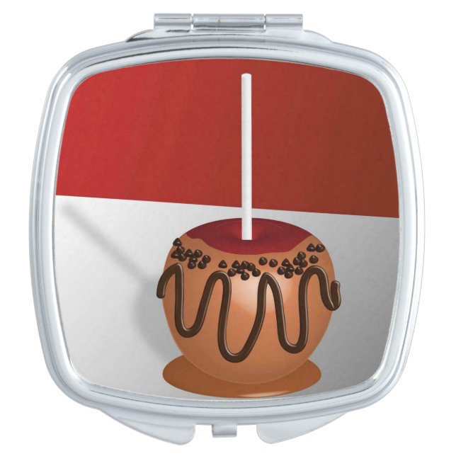 Candy Apple Makeup Mirror (Front)