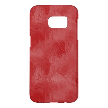 Candy Apple Red Frosted Glass Phone Case by giftsbygenius at Zazzle