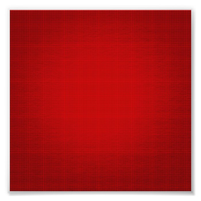 CANDY APPLE RED GRID BACKGROUND TEMPLATE MATRIX DI PHOTOGRAPHIC PRINT