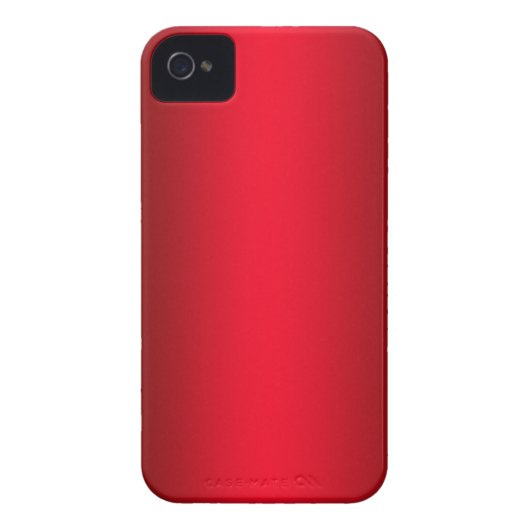 Candy Apple Red iPhone 4/4S Case Mate Case (Back)