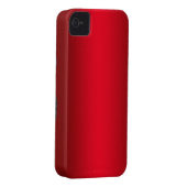 Candy Apple Red iPhone 4/4S Case Mate Case (Back/Right)