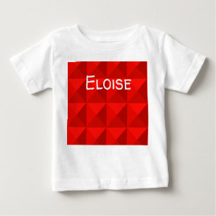 Candy Apple Red Pyramids Baby T-Shirt