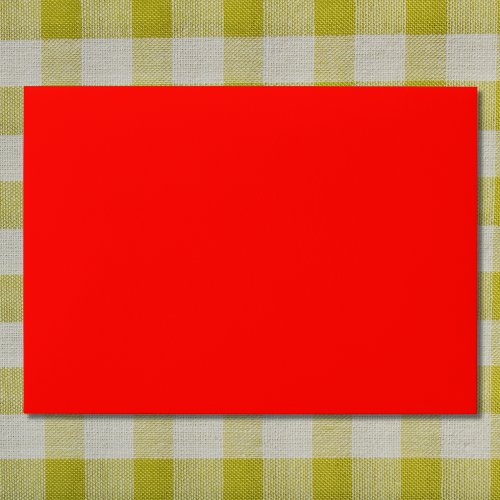 Candy Apple Red Solid Color Envelope