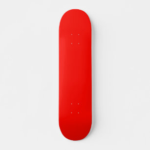 Candy Apple Red Solid Color Skateboard
