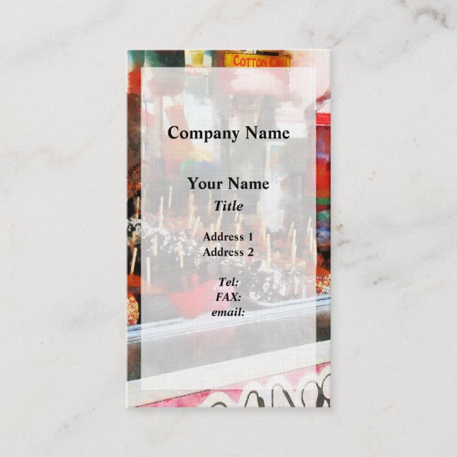 Candy Apples Business Card (Front)