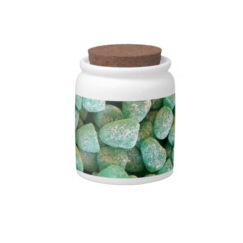 candy background candy jar