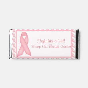 Candy Bar Wrapper Breast Cancer Survive Favor