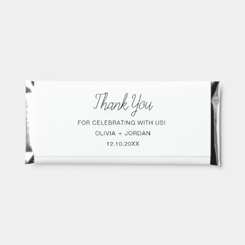 Candy Bar Wrapper Template Minimalist Editable 