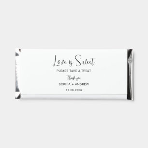 Candy Bar Wrapper Wedding Favor Labels