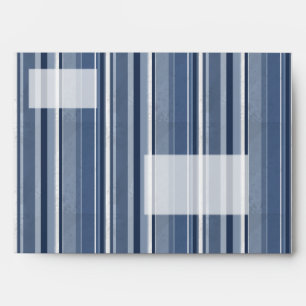 Candy Blue Stripes Envelope