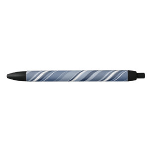 Candy Blue Stripes Pen