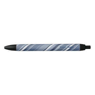 Candy Blue Stripes Pen