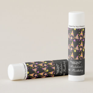 Candy Bright Halloween Party Name Lip Balm