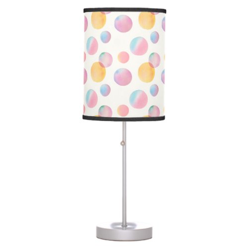 Candy Bubbles Vibrant Table Lamp