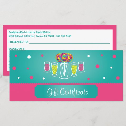 Candy Buffet (Front/Back)