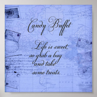 Candy Buffet Sign