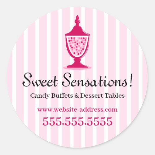 Candy Buffet Stickers