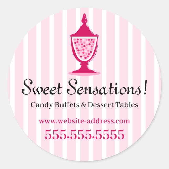Candy Buffet Stickers (Front)