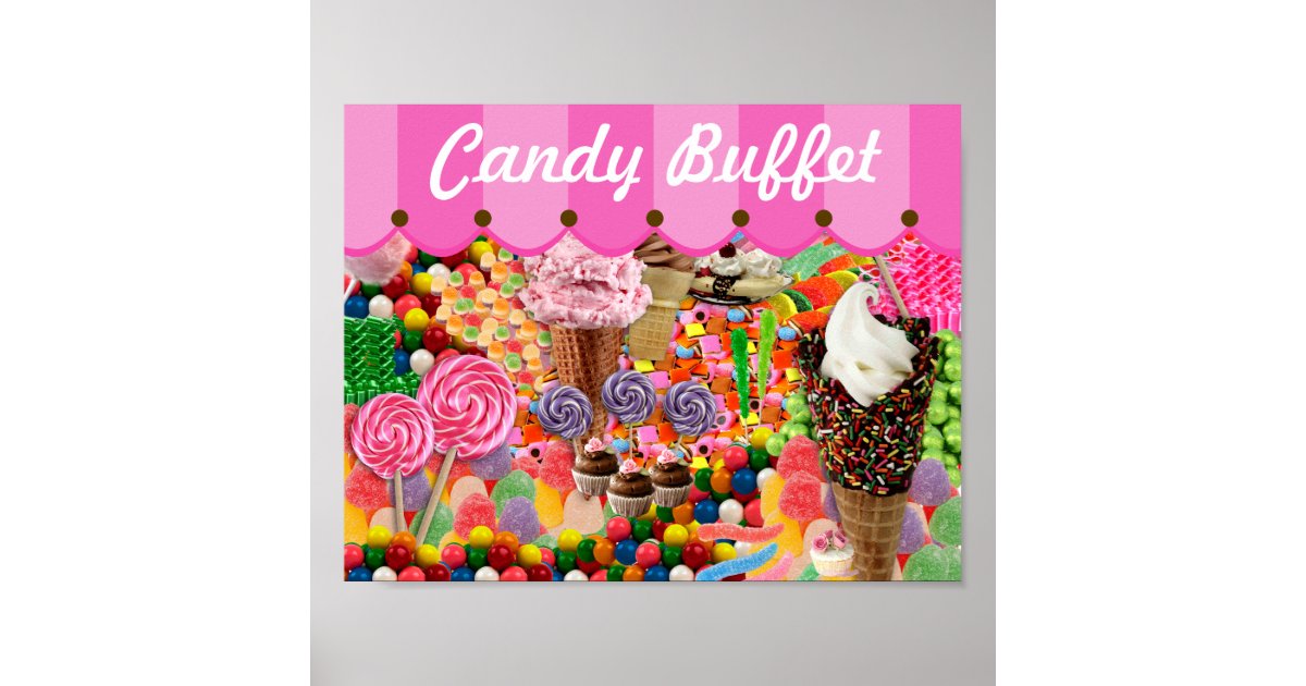 candy buffet canopy