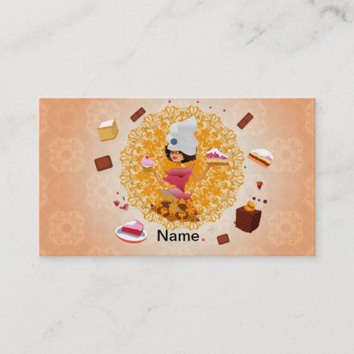 Customizable Candy Business Card