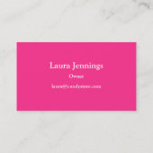 Candy Business Cards (Back)