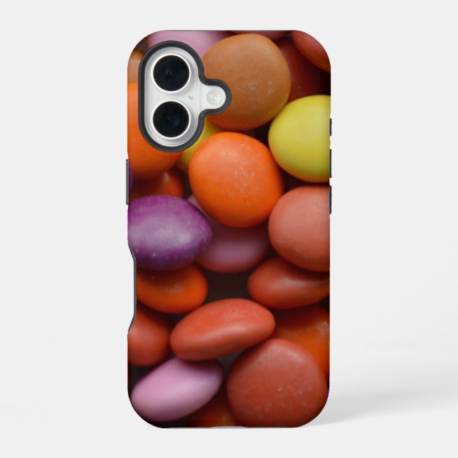 Candy Buttons  Iphone Case (Back)
