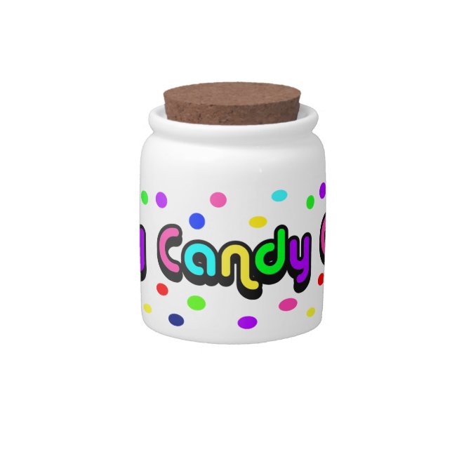 Candy-candy jar (Front)