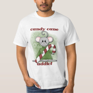 Candy Cane Addict Tshirts and Gifts