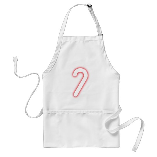 Candy Cane Adult Apron