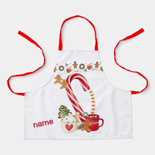 Candy Cane Apron (Front)