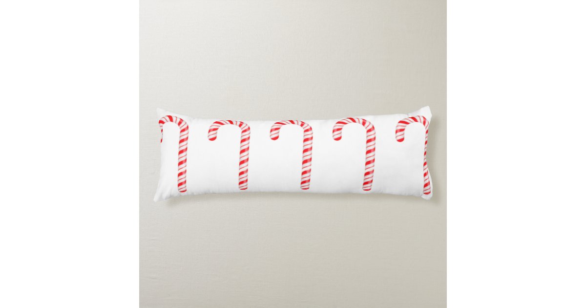 Candy Cane Body Pillow Zazzle