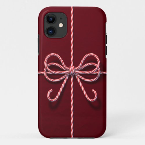 Candy Cane Bow iPhone 5 Case
