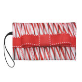 Candy Cane Bow Make-Up Bag (Back)